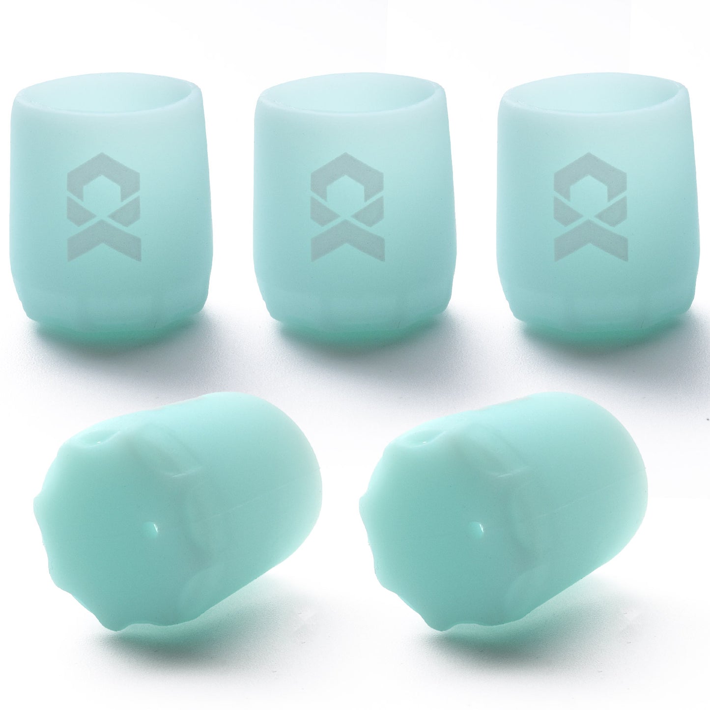 ESFUERZO(エスフエルソ) 竿尻キャップ ロッドエンドキャップ シリコン製ですぽっと簡単取り付け 釣り竿 尻栓 保護 傷防止 保護 釣り用品 5個セット